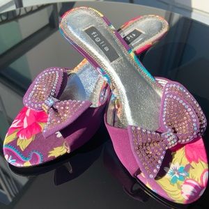 Figlia Rainbow Kitten heels